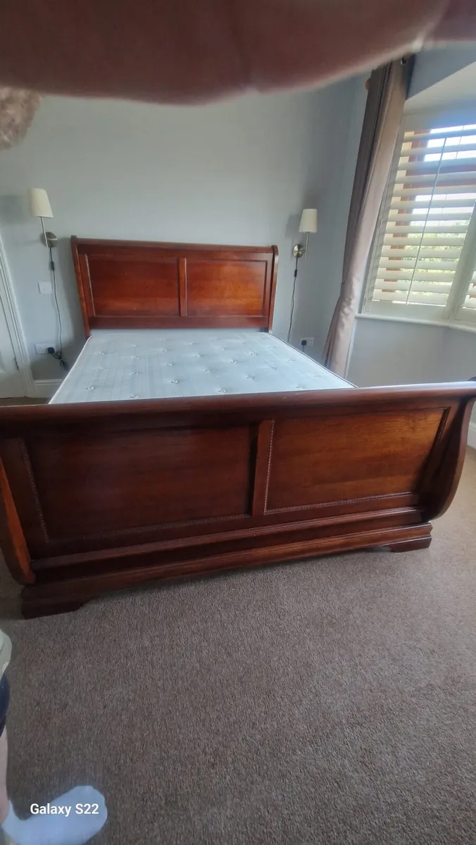 6 ft Bedframe & mattress - Image 2