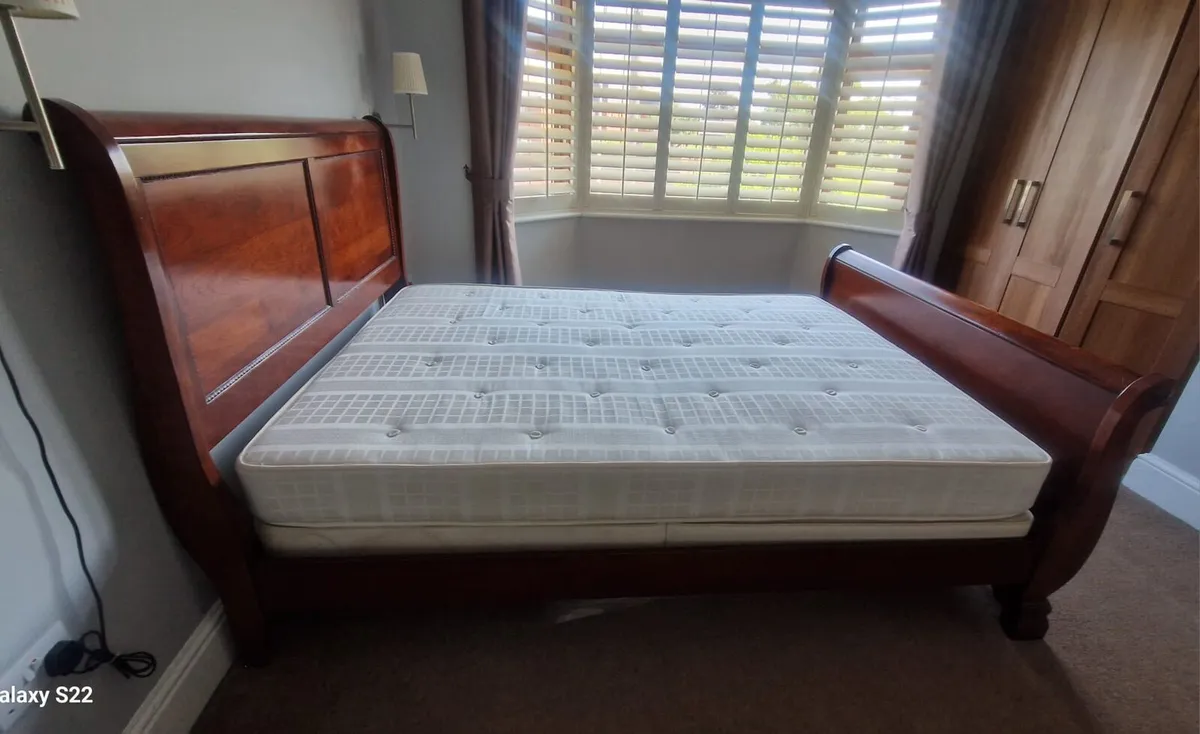 6 ft Bedframe & mattress - Image 3