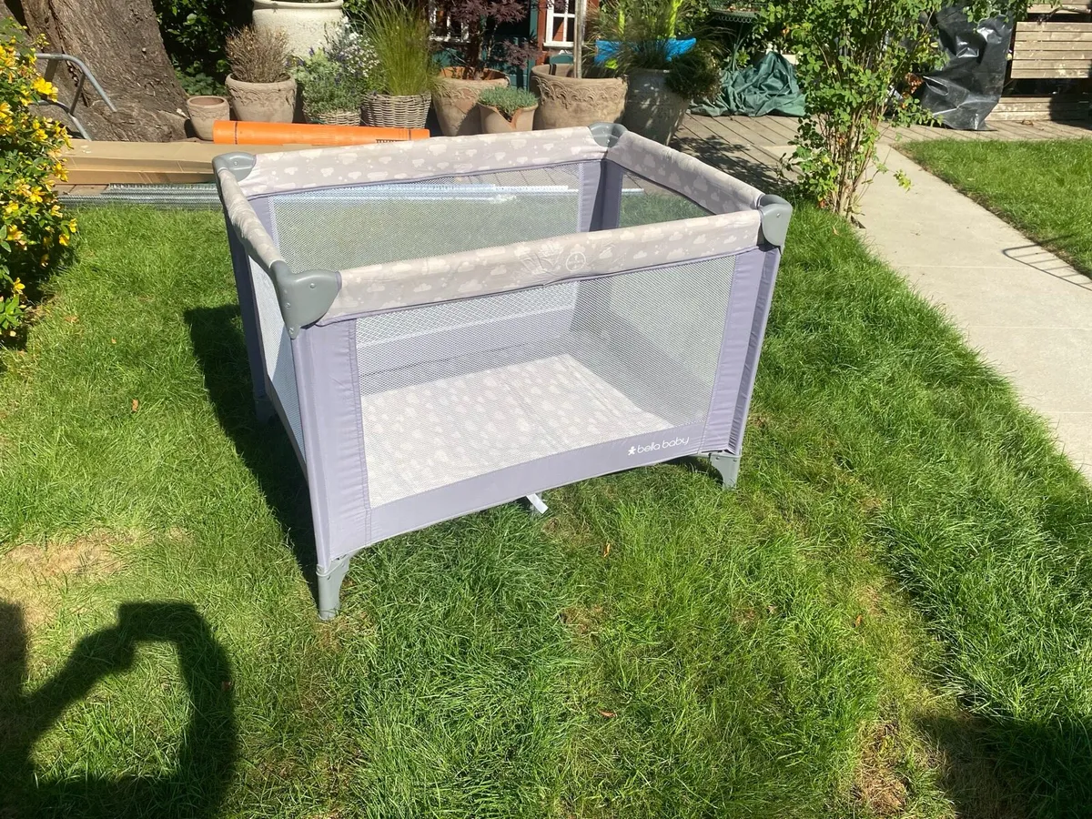 Bella Baby travel cot - Image 1