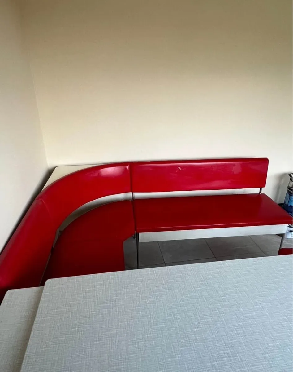 Kitchen Table with Corner Bench and Chairs - Image 3
