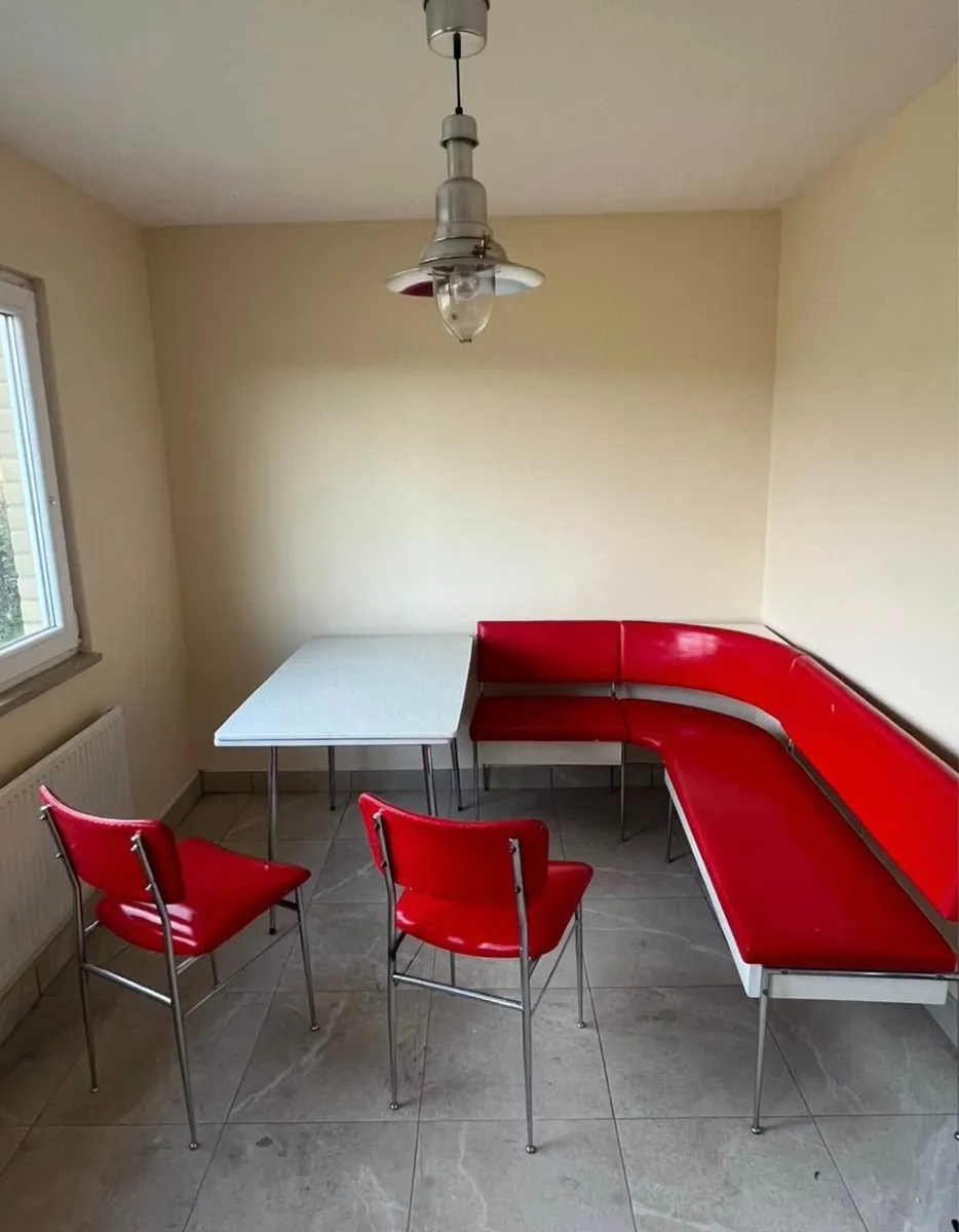 Kitchen Table with Corner Bench and Chairs - Image 4
