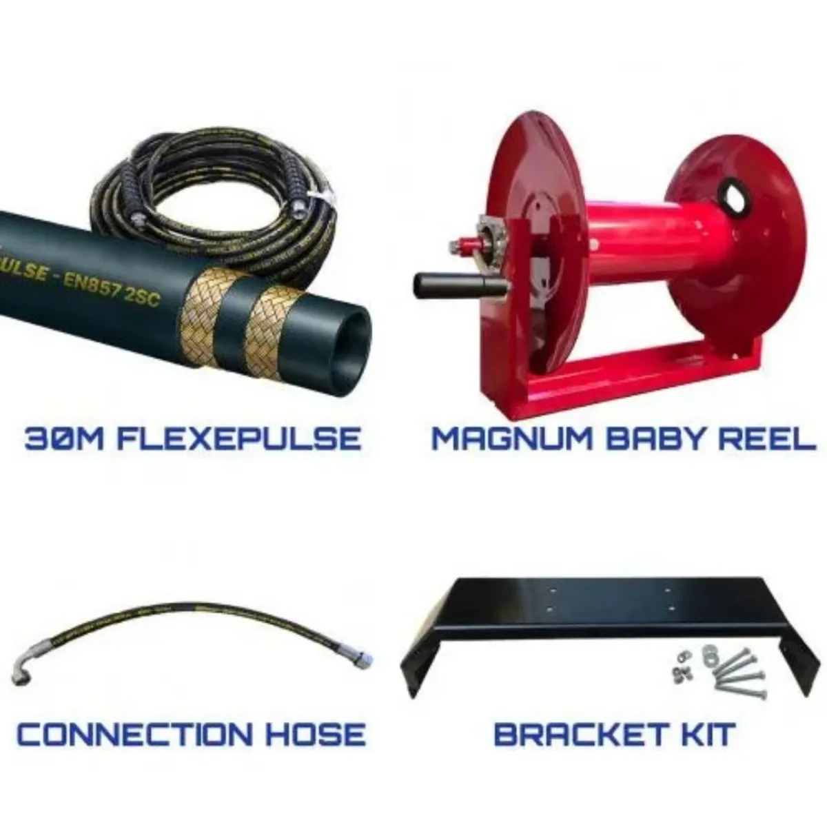 Reel For Power Washer Magnum C/W Bracket Kit & 30 - Image 1