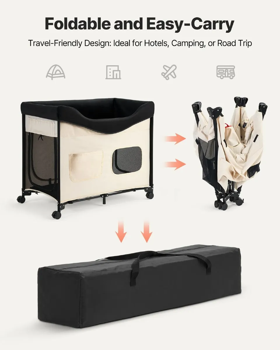 Elevated Lounge Pet Bed, Foldable Bunk Dog Bed - Image 2