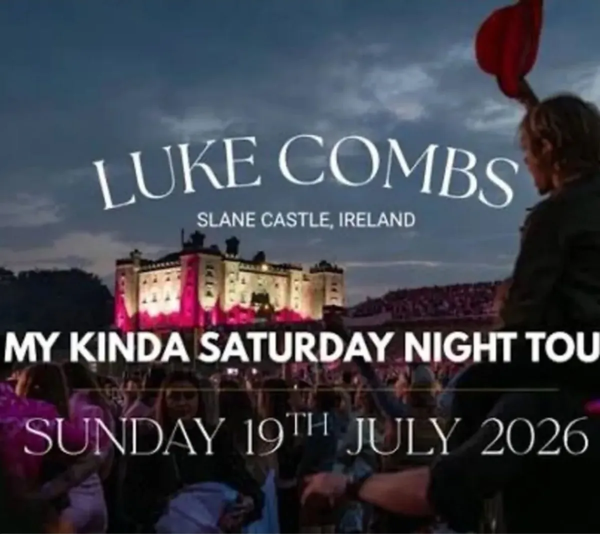 Luke Combs tickets Sunday 19th July