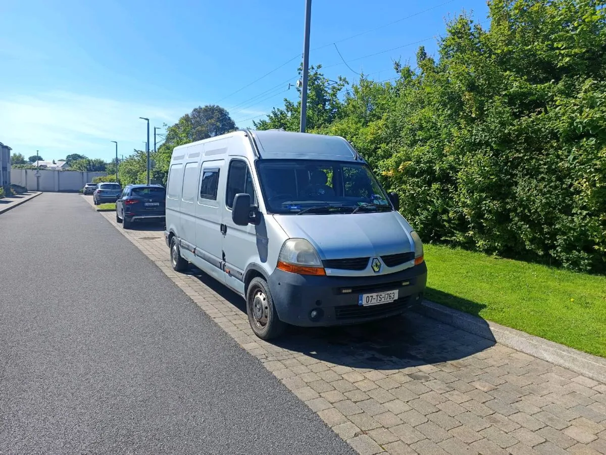 2007 Renault master camper CVRT till november - Image 1