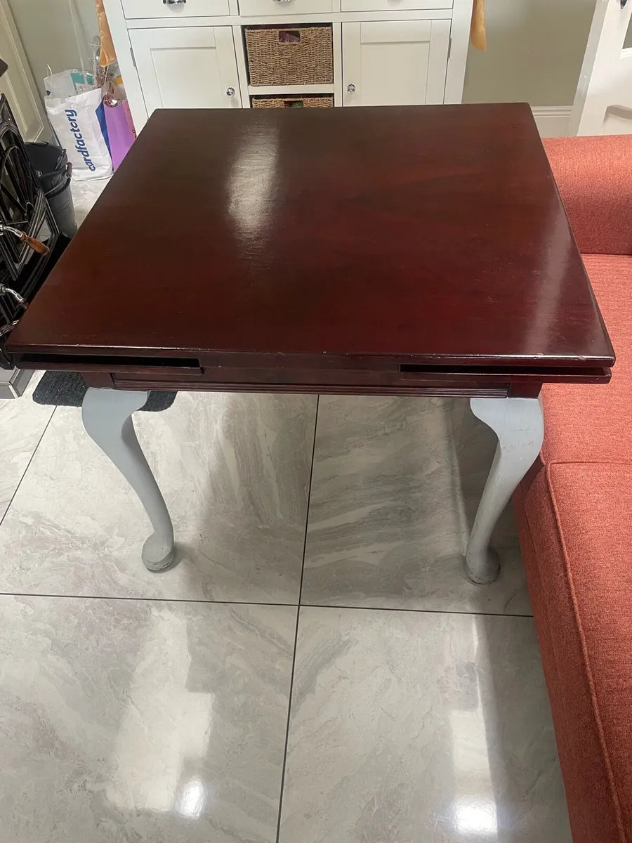 Antique 1950s table - Image 1