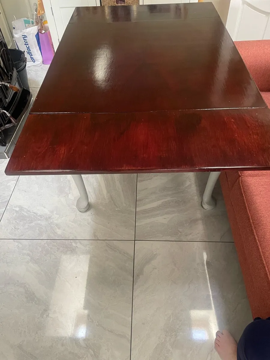 Antique 1950s table - Image 2