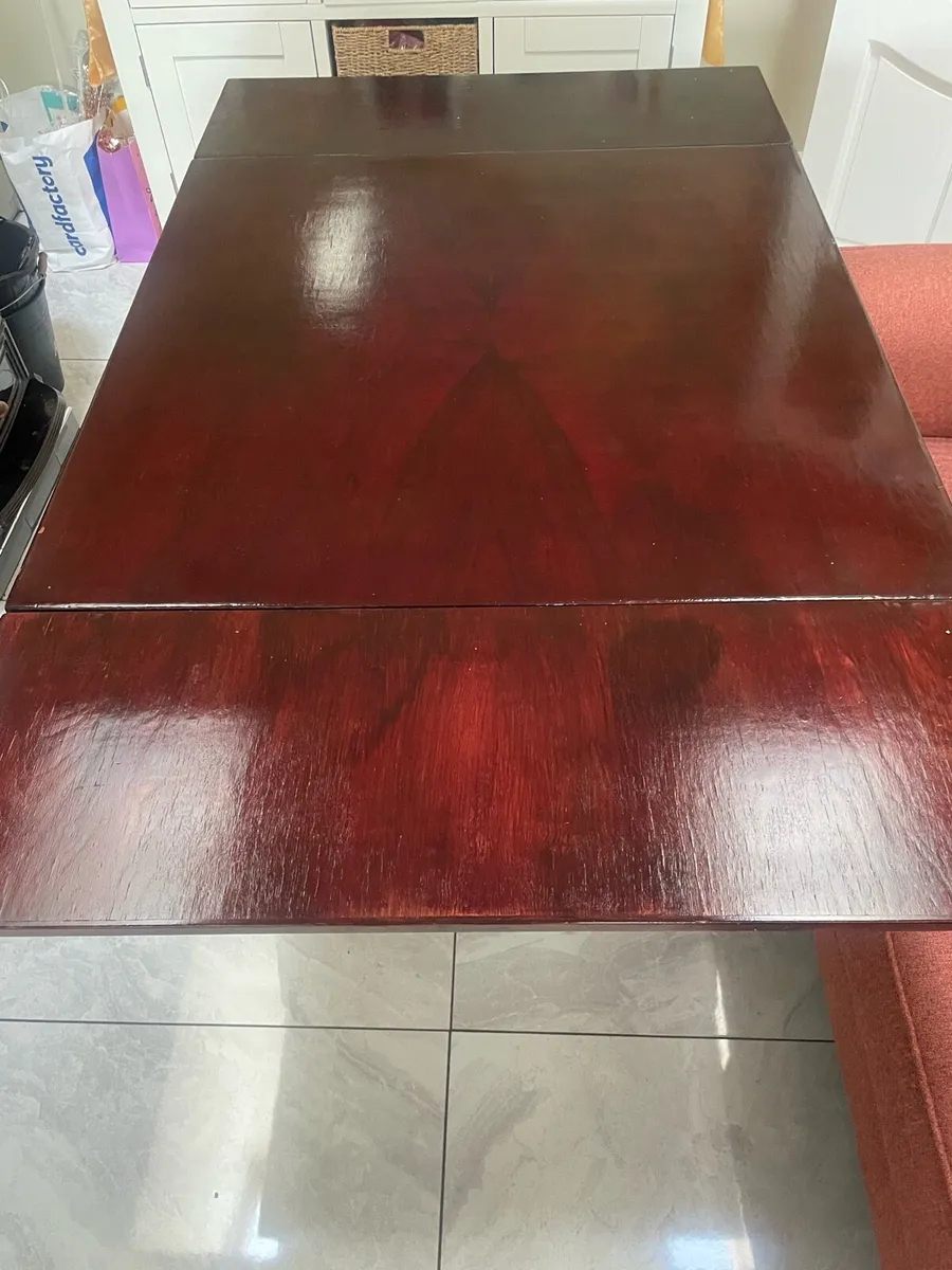 Antique 1950s table - Image 3