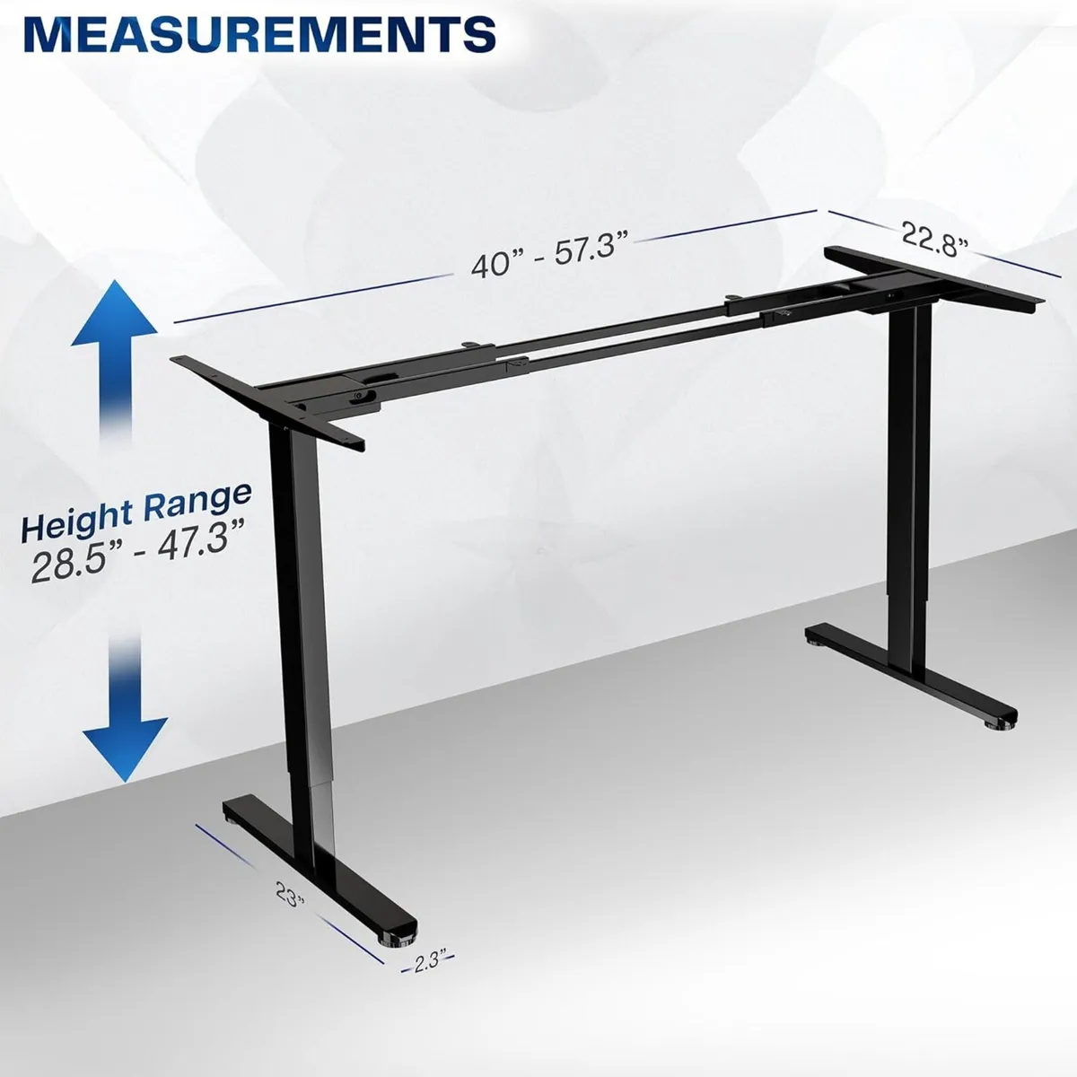 Electric Stand Up Desk Frame Diy Workstation Only - Image 3