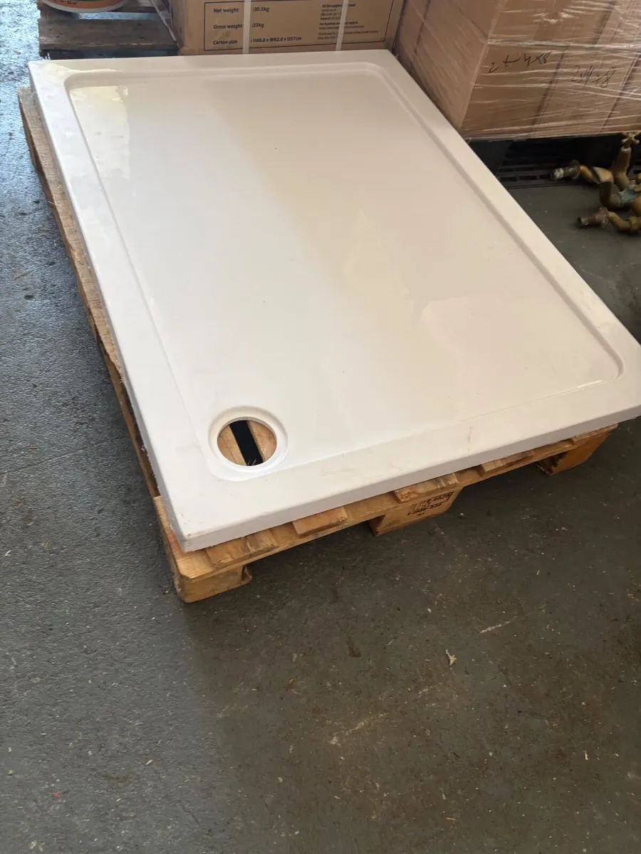 Shower Tray 120 x 90 Brand New - Image 2