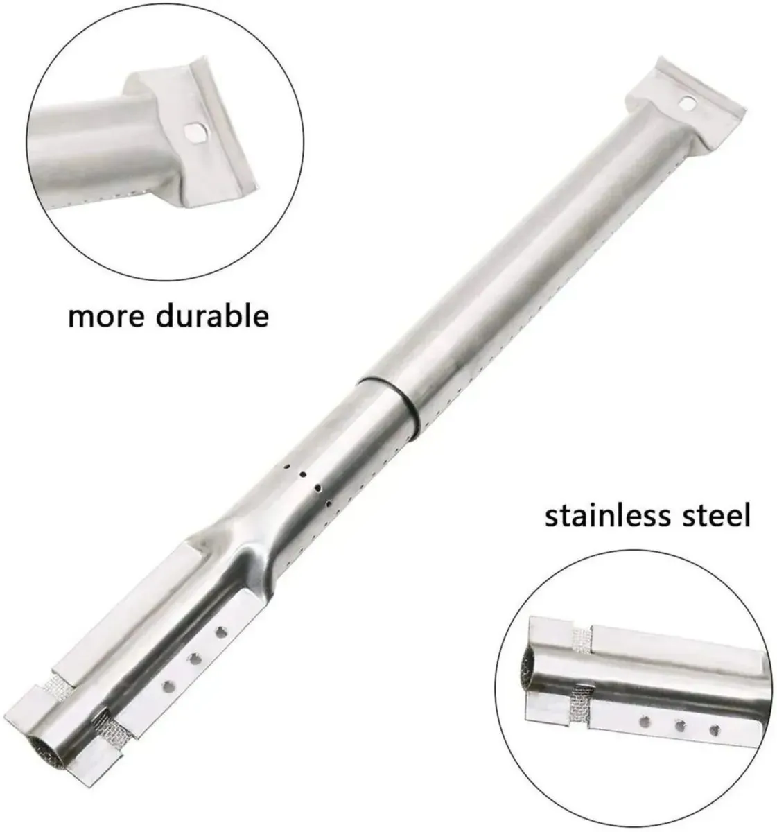 BBQ Replacement Tube Burner Stainless Steel - Image 2