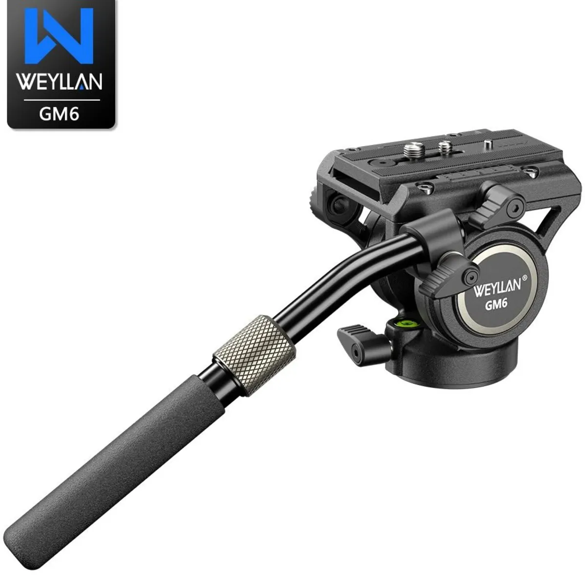 WEYLLAN GM6 Professional Fluid Head Video Tripod
