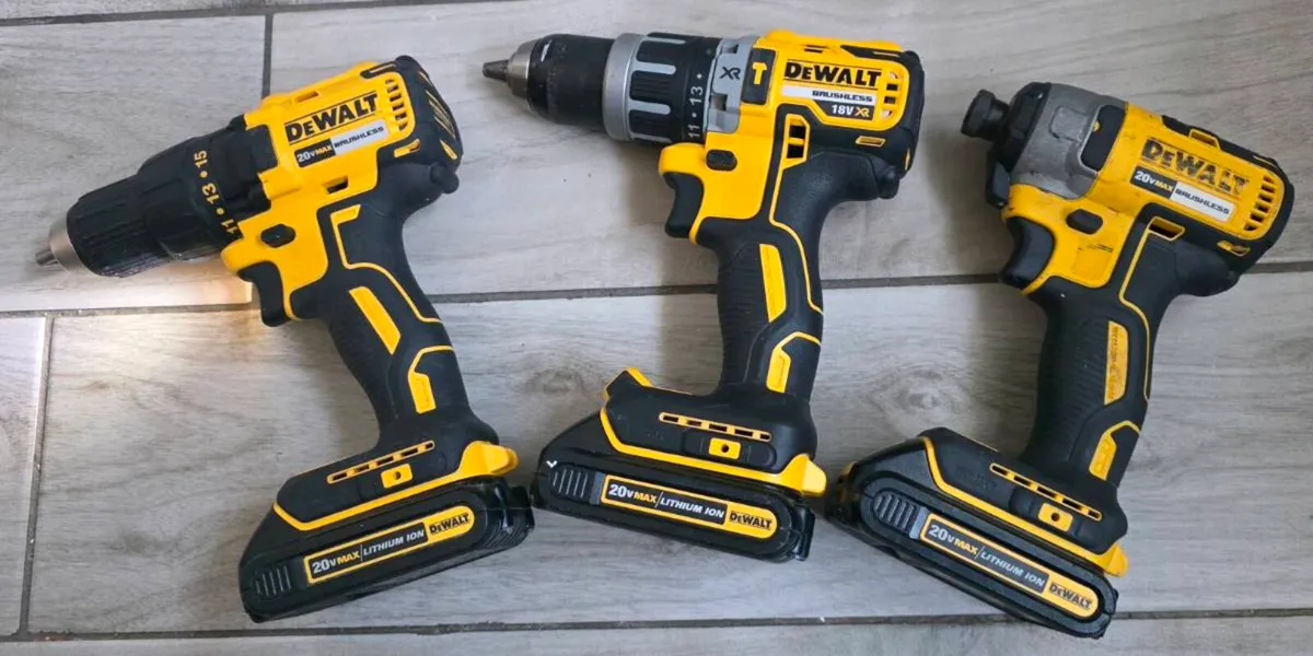 DeWalt drills and impact - Image 1