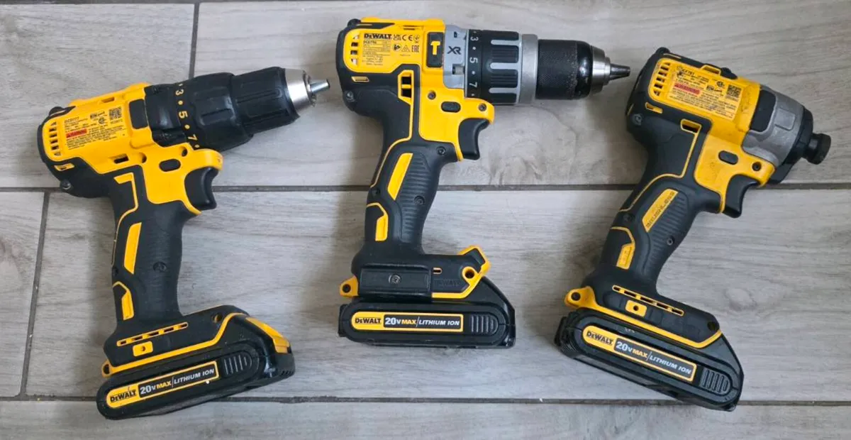DeWalt drills and impact - Image 2