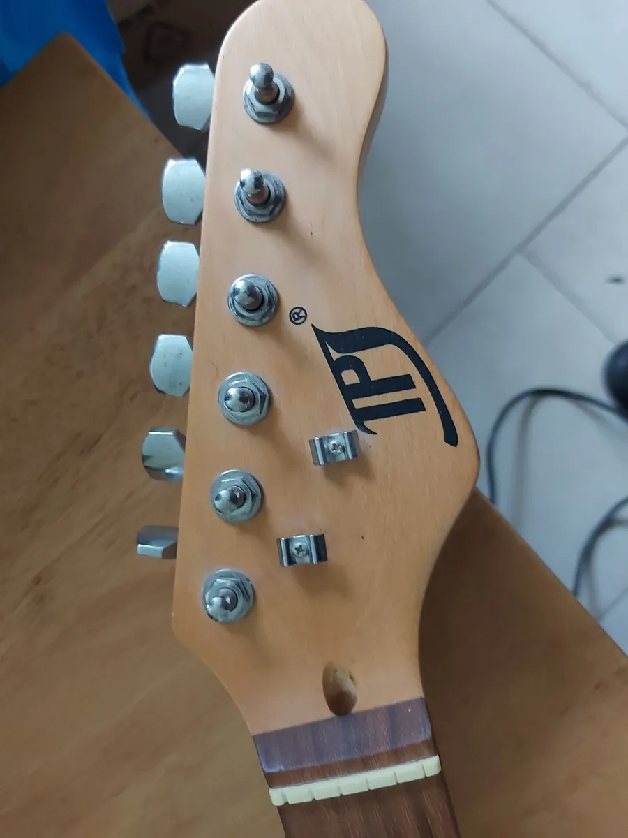 Unfinished Sea Horse Electric Guitar, no strings - Image 4