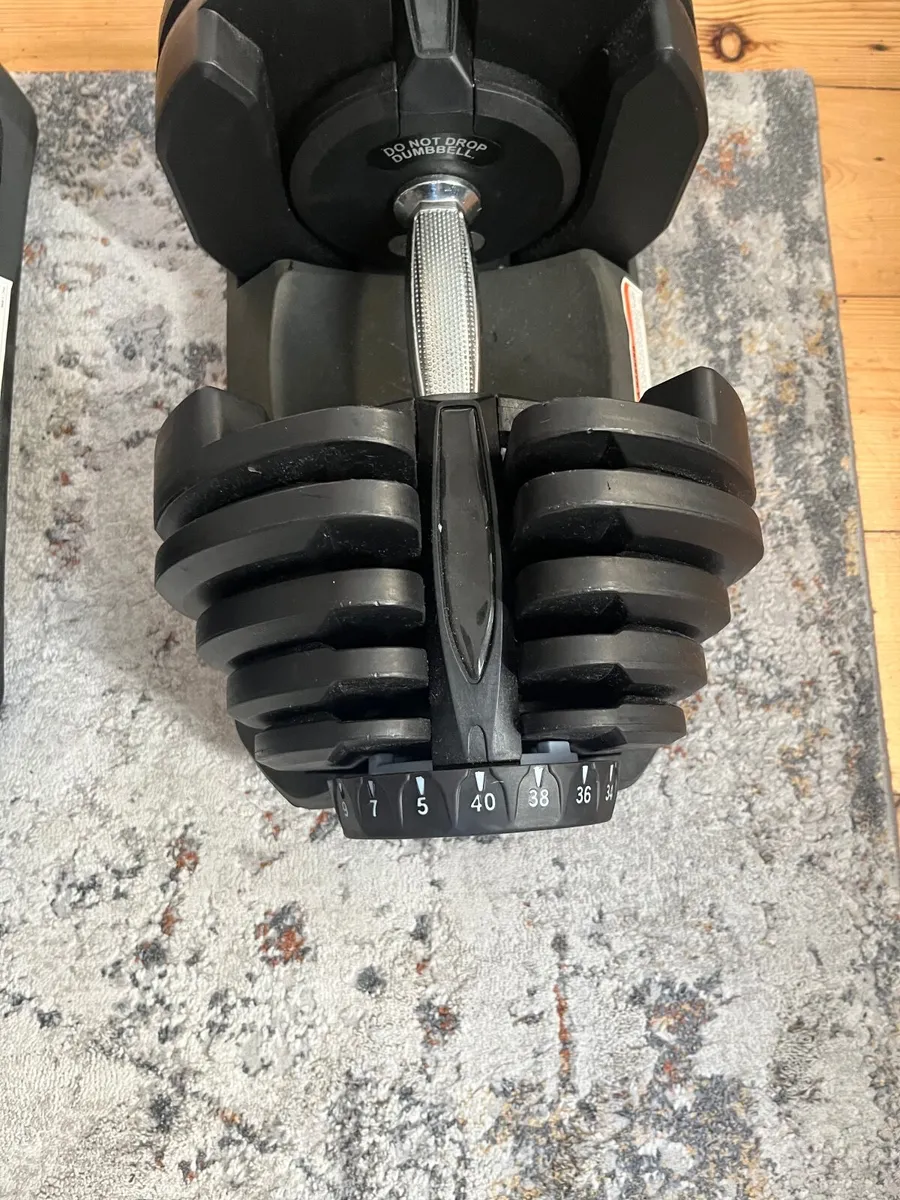 40kg Adjustable Dumbbells - Image 2