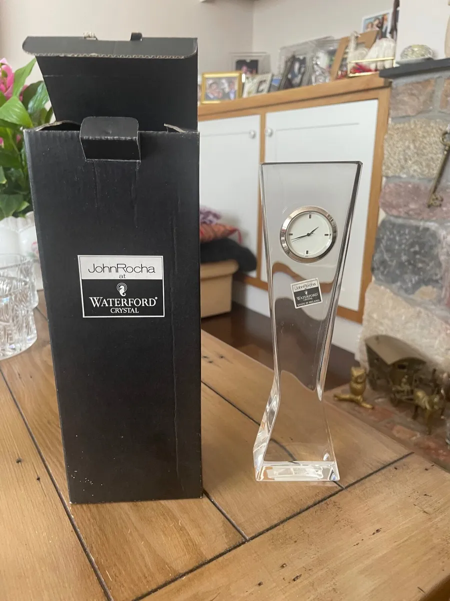 WATERFORD CRYSTAL  JOHN ROCHA CLOCK - Image 2