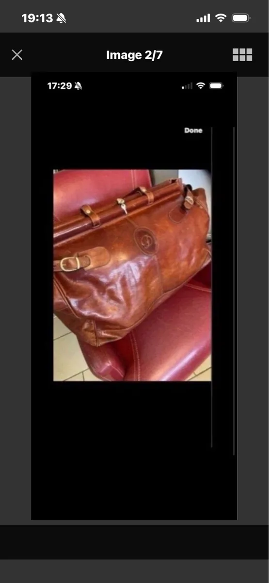 Very Large Quality Leather Hold All - Image 1