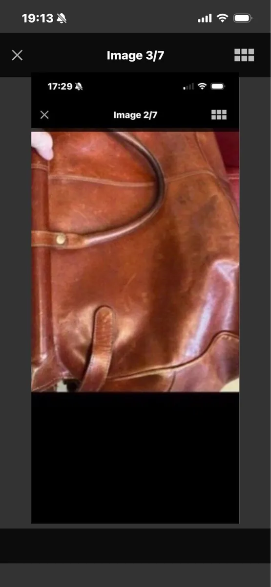 Very Large Quality Leather Hold All - Image 3