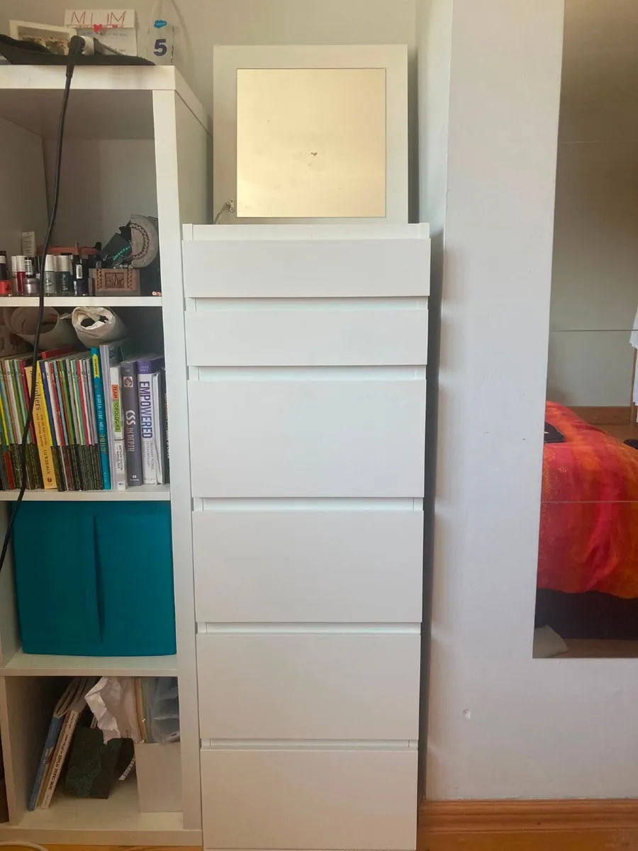 IKEA chest of drawers with mirror - Image 2