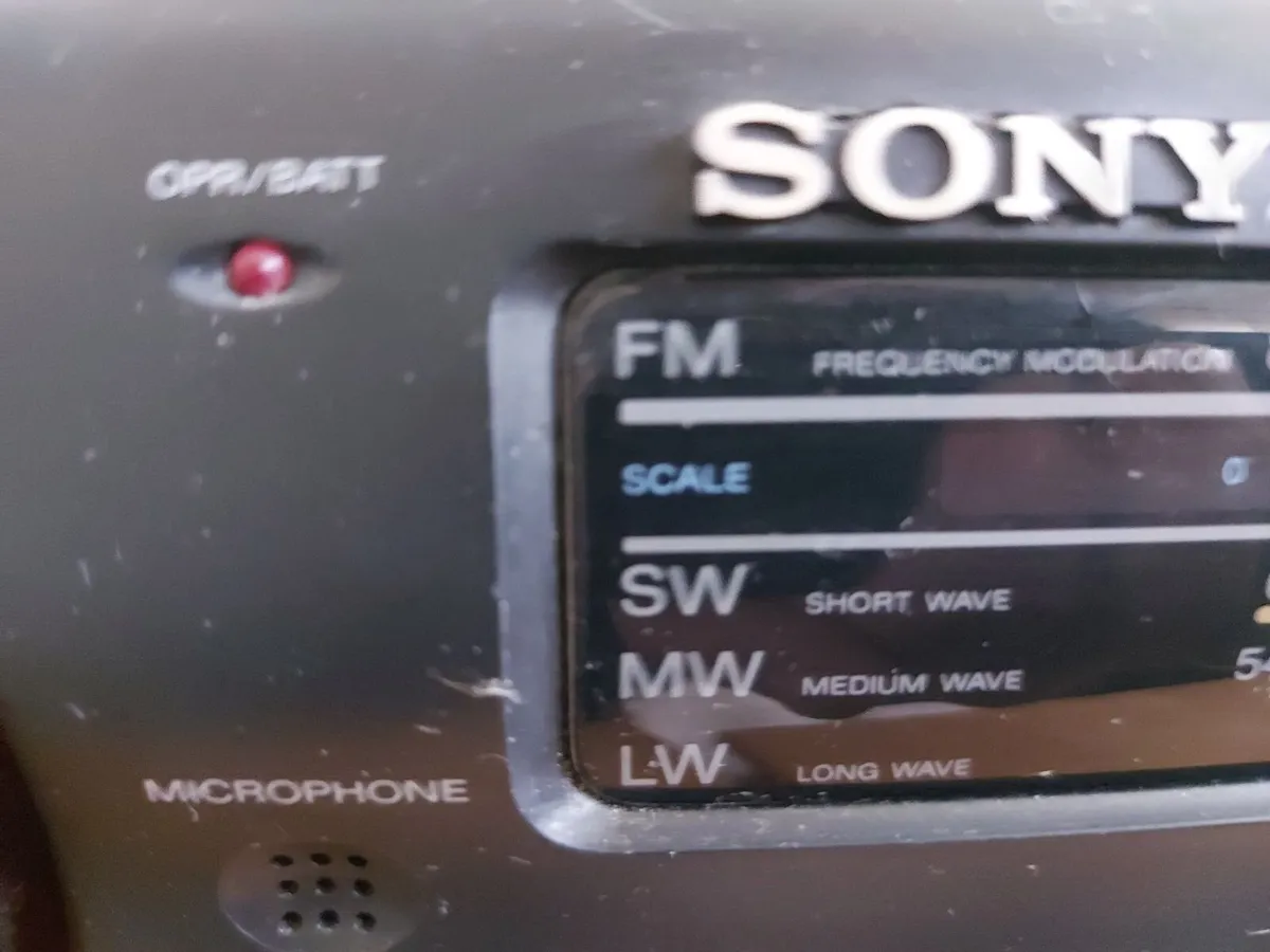 SONY Radio Cassette-Corder Model CFS-W455L - Image 4