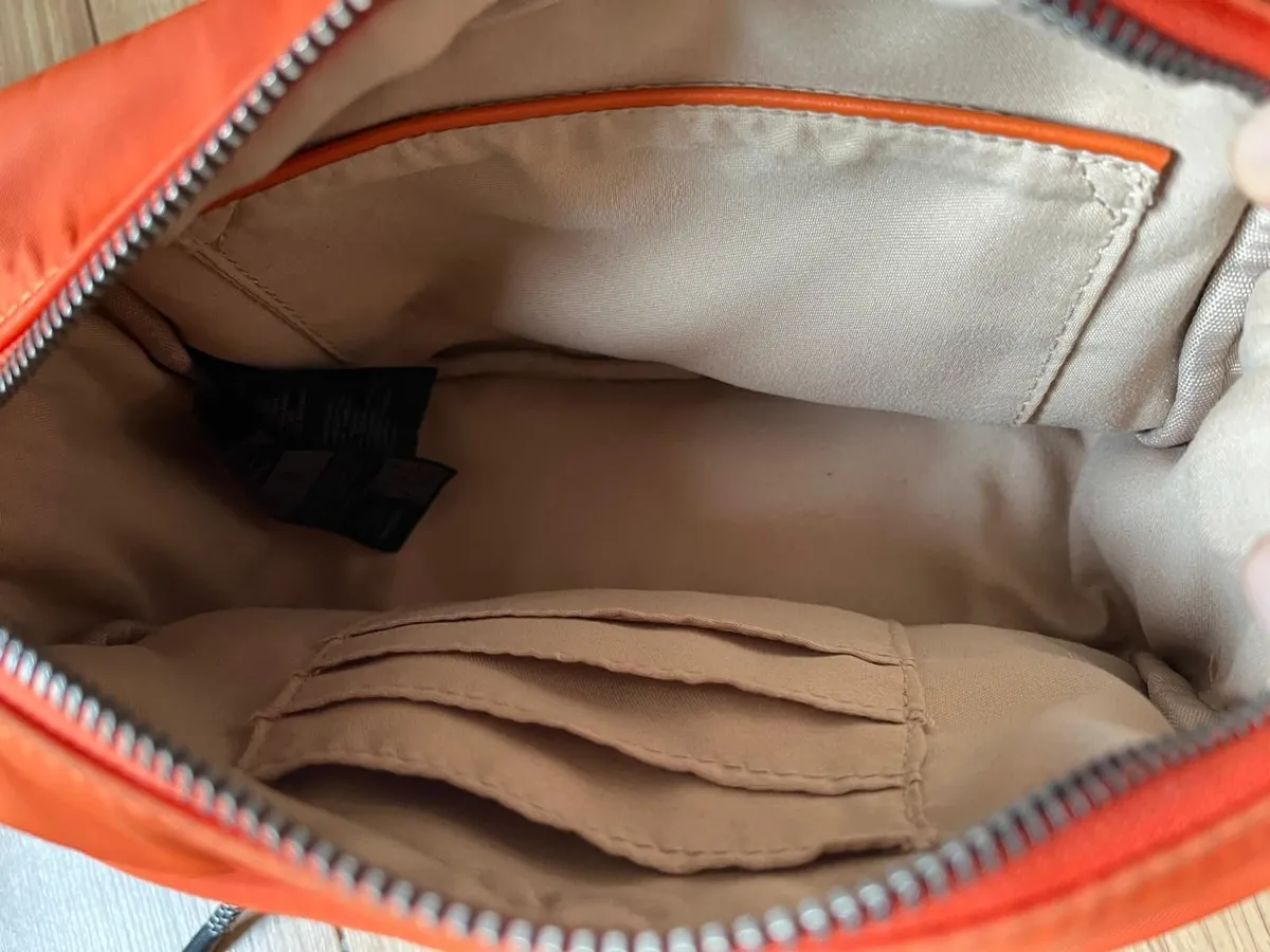 Orange red cross-body/shoulder bag - Image 3