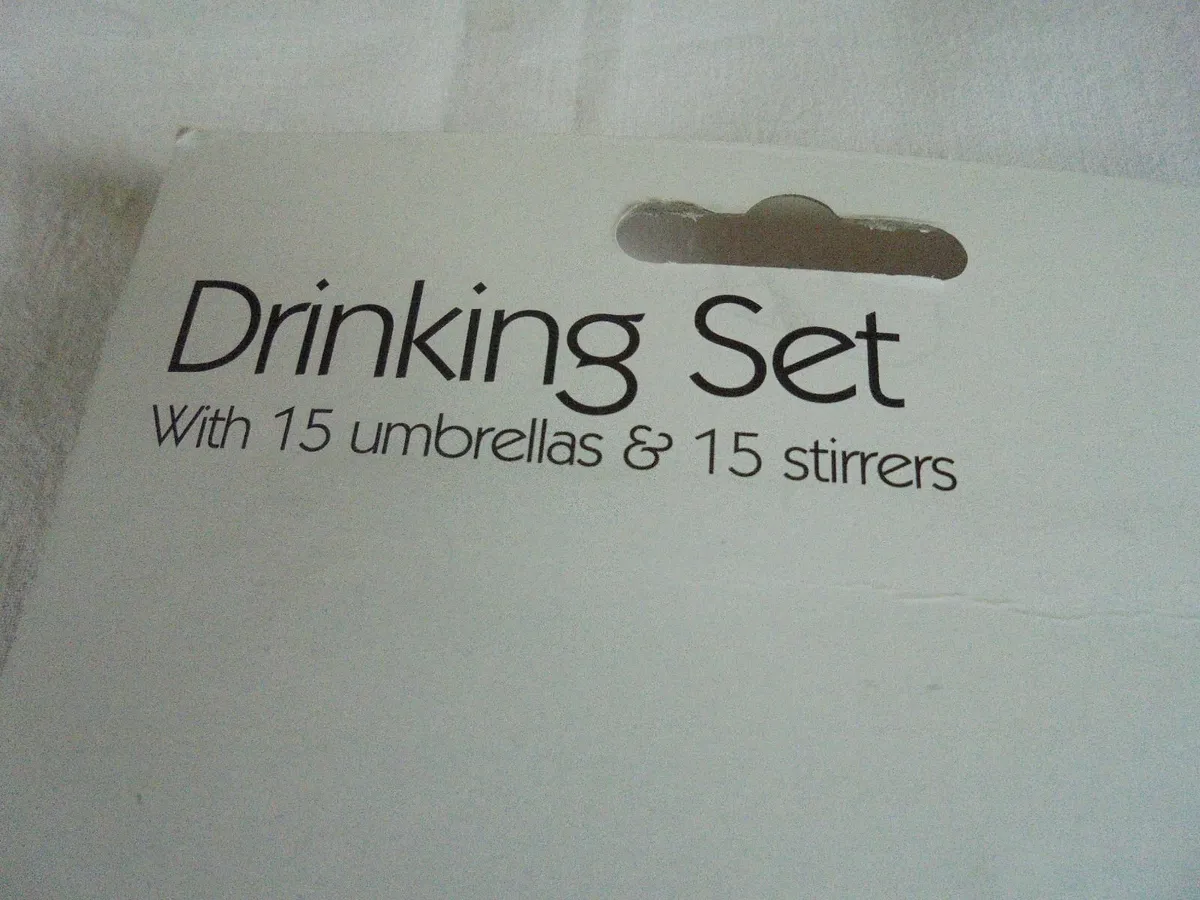 Drinking Accessories Set for Sale - Image 1