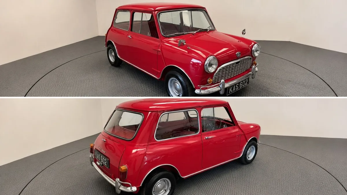 1962 MK1 AUSTIN MINI , 850CC , - Image 3