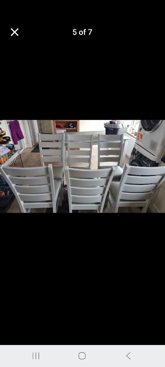 Table and 6 chairs - Image 4