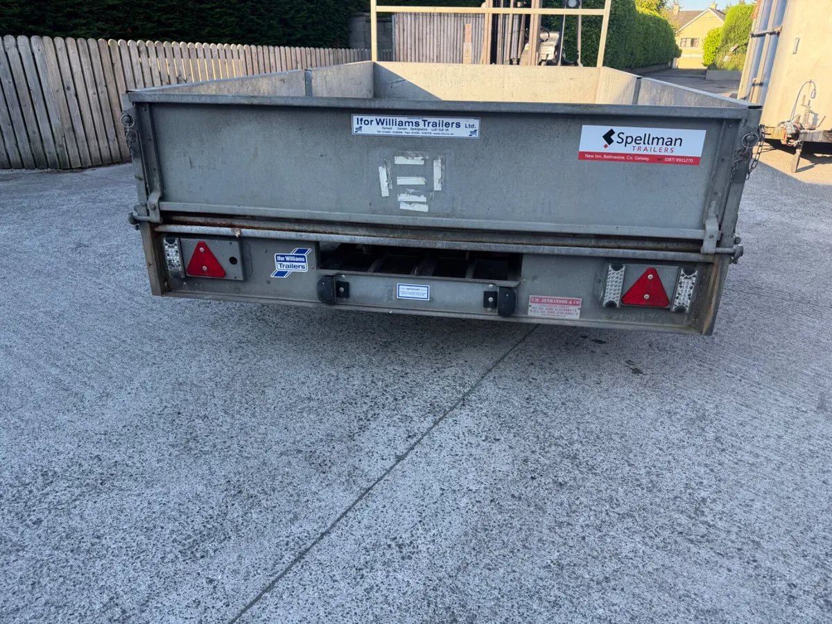 Ifor Williams dropside trailer - Image 2