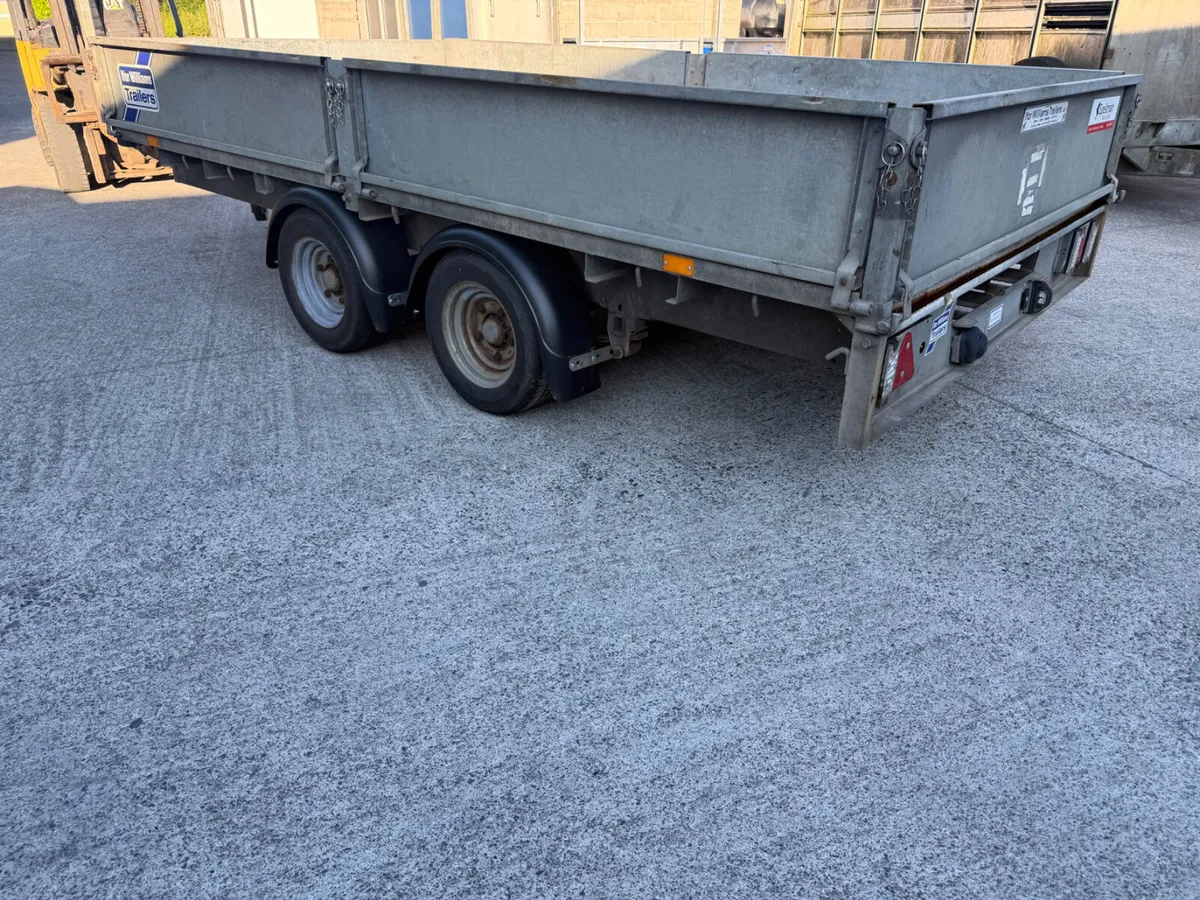 Ifor Williams dropside trailer - Image 3
