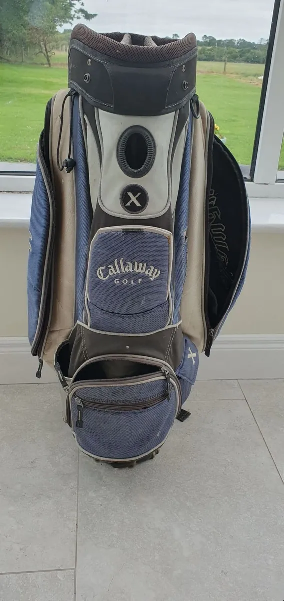 Golf clubs and bag - Image 3