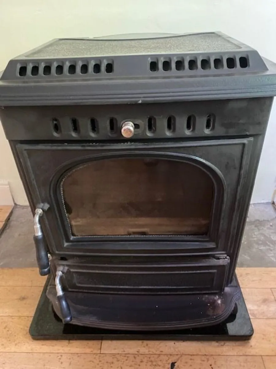 Cast Iron Stove and water heater - Image 1