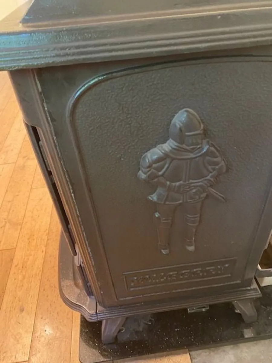 Cast Iron Stove and water heater - Image 3