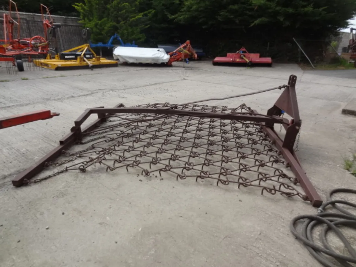 Mounted 9FT Chain Harrow - Image 4