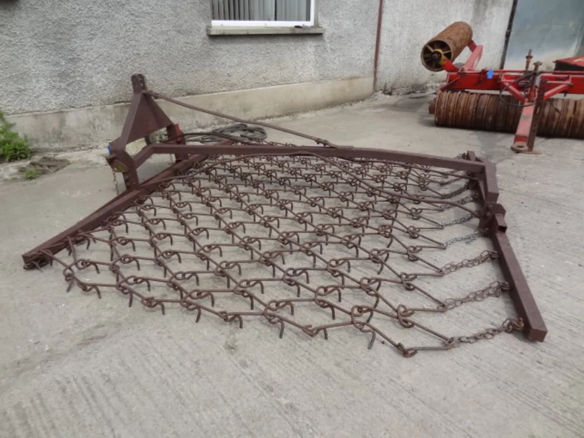 Mounted 9FT Chain Harrow - Image 2