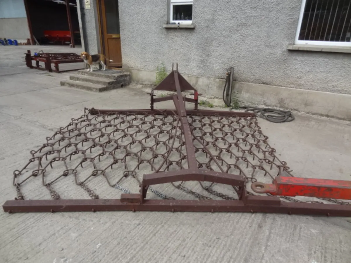 Mounted 9FT Chain Harrow - Image 3