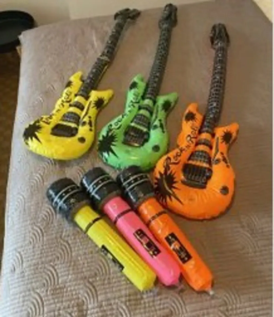 Inflatable Guitars and Microphones