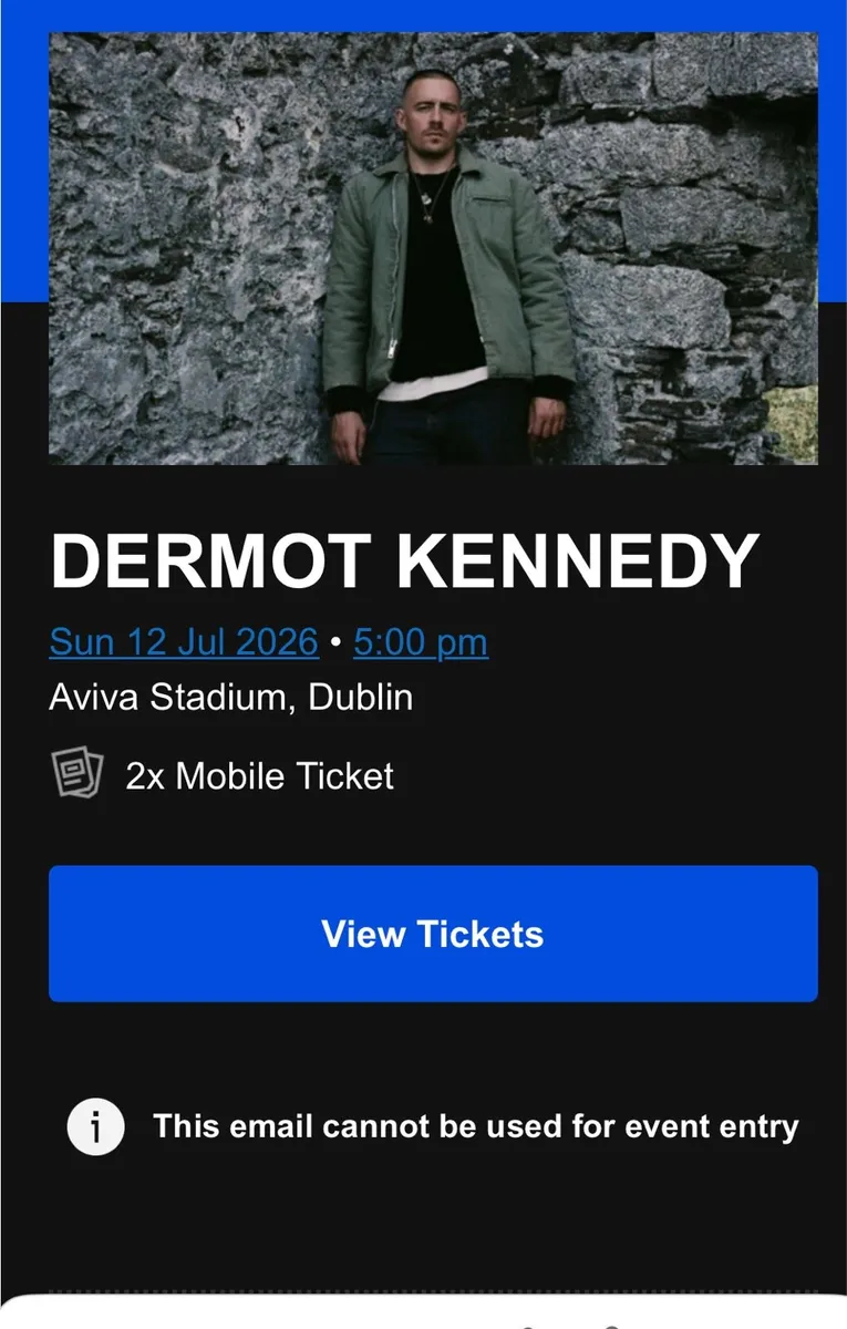Dermot Kennedy Tickets