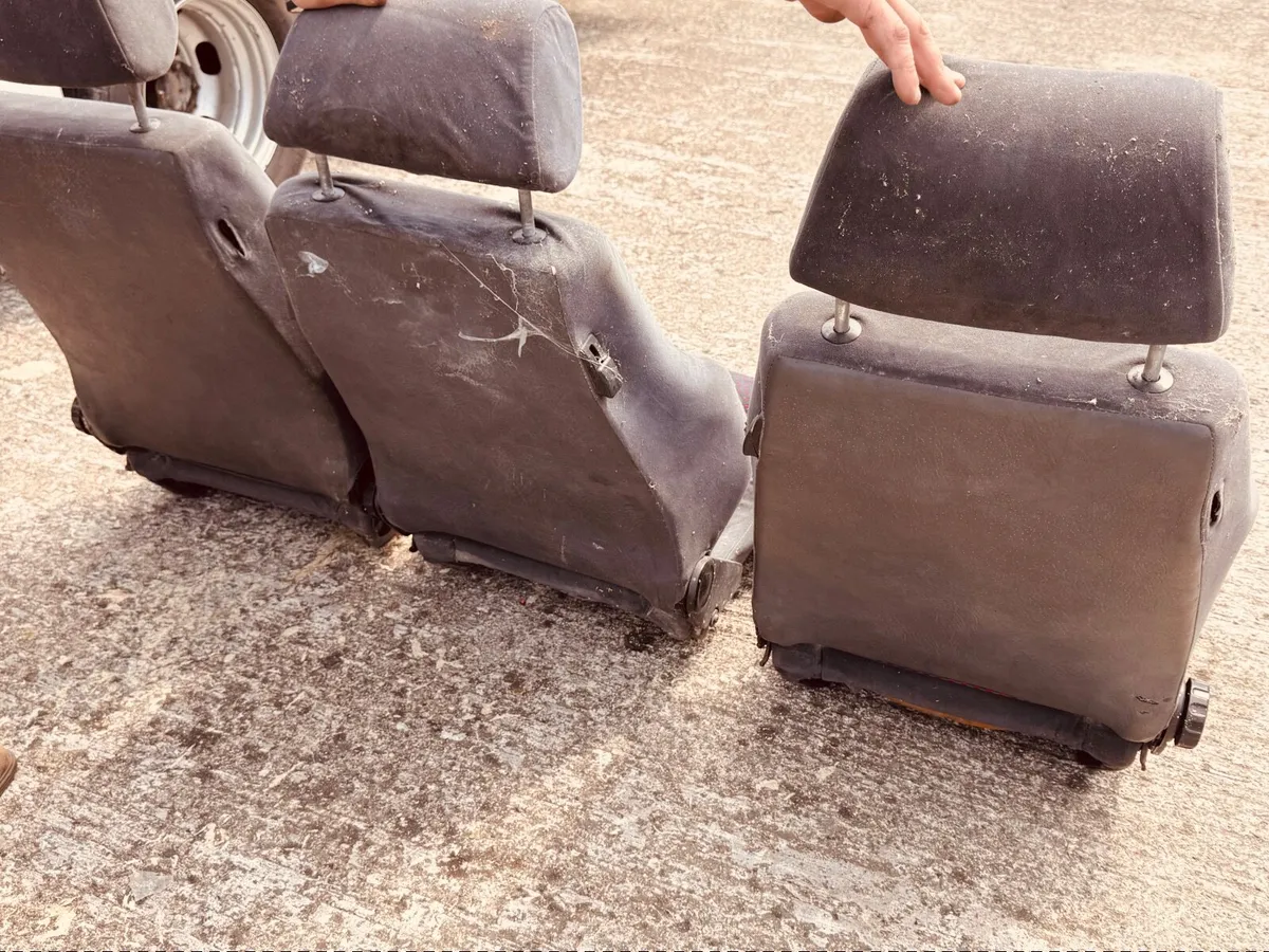 Ford Escort RS Turbo Recaro Seats x3 - Image 4
