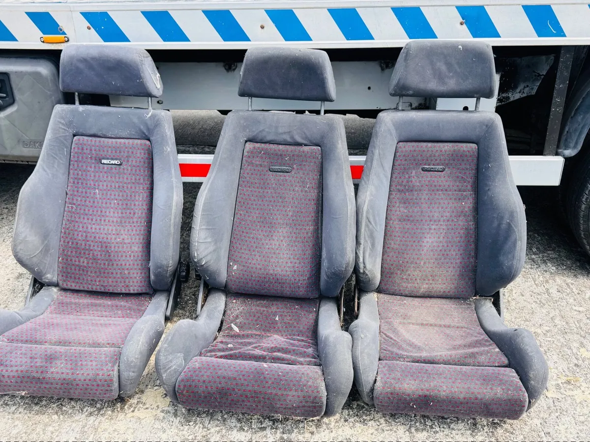 Ford Escort RS Turbo Recaro Seats x3 - Image 3