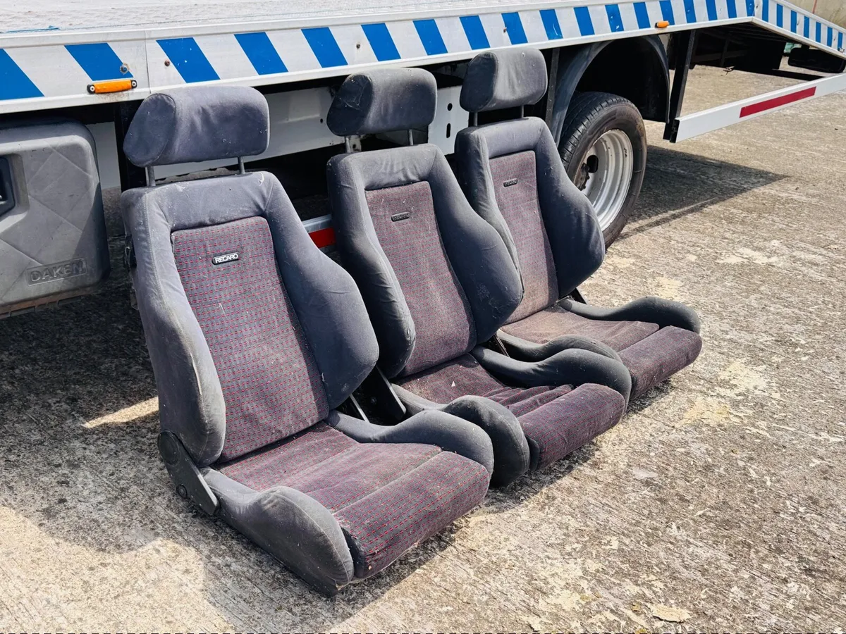 Ford Escort RS Turbo Recaro Seats x3 - Image 1
