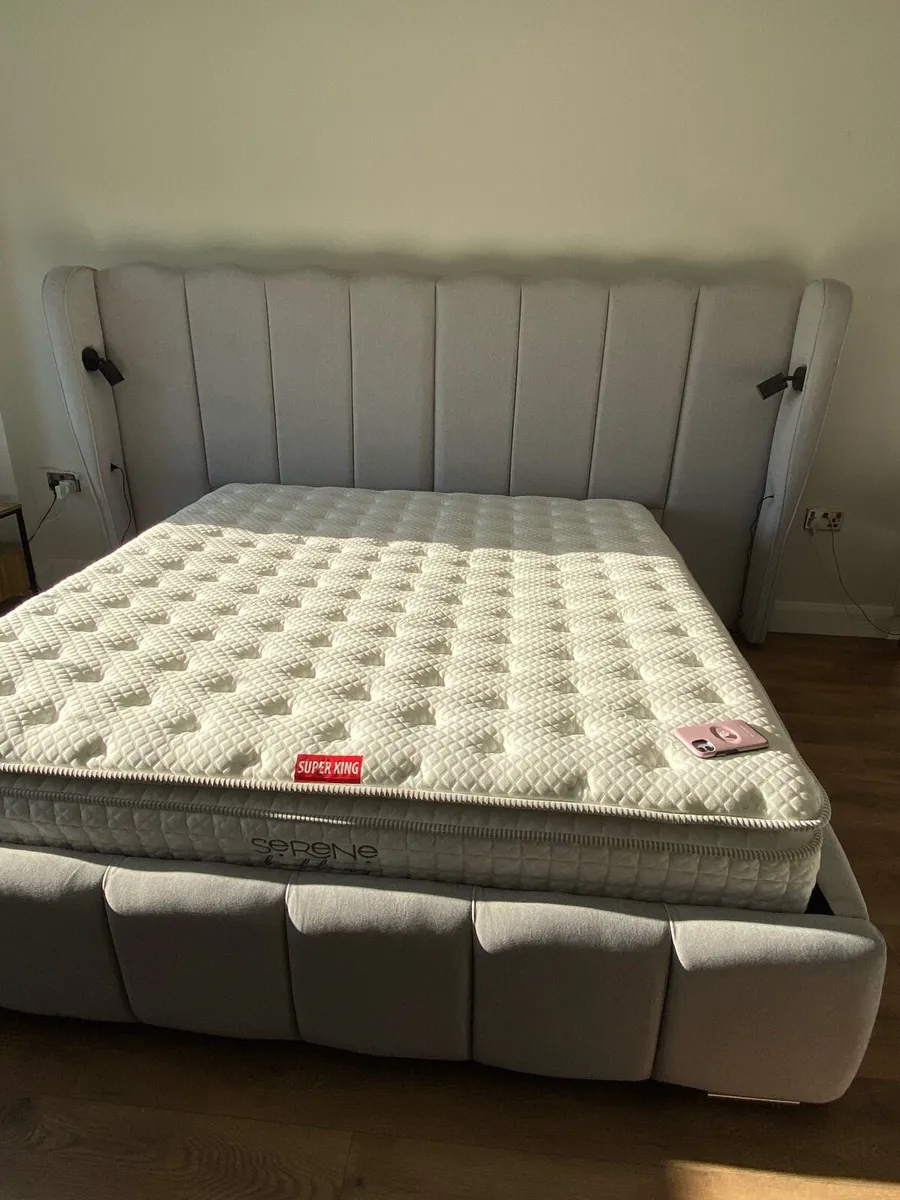 Super King sized bespoke bed - Image 4