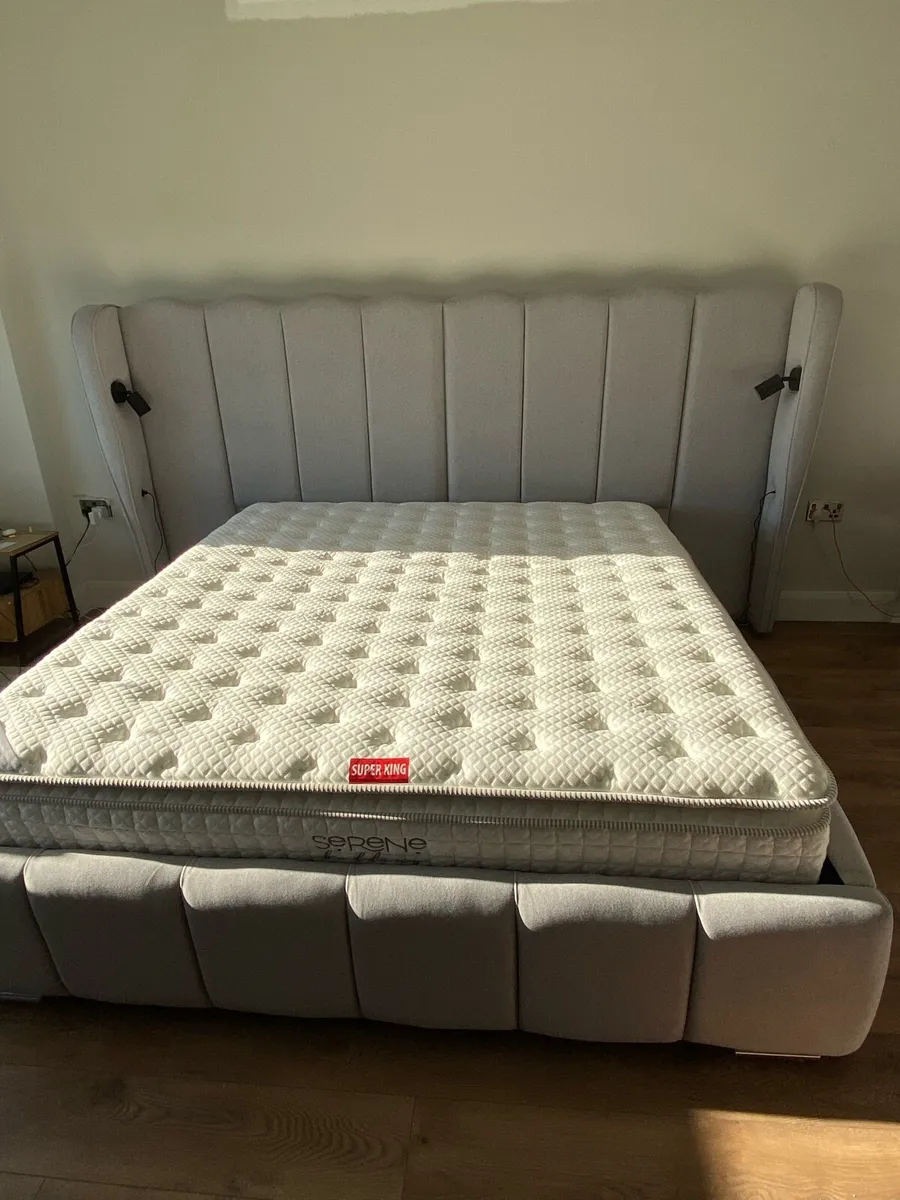 Super King sized bespoke bed - Image 1