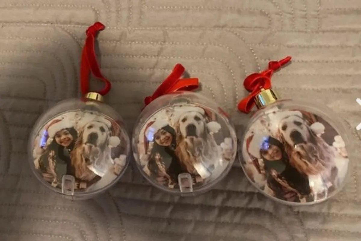Photo Christmas Tree Globe - Image 1