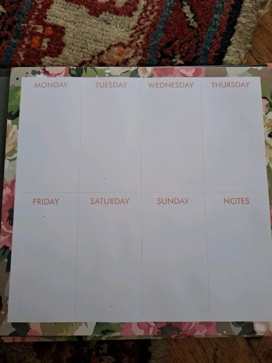 Trust Your Crazy Ideas Weekly Organiser - Image 4