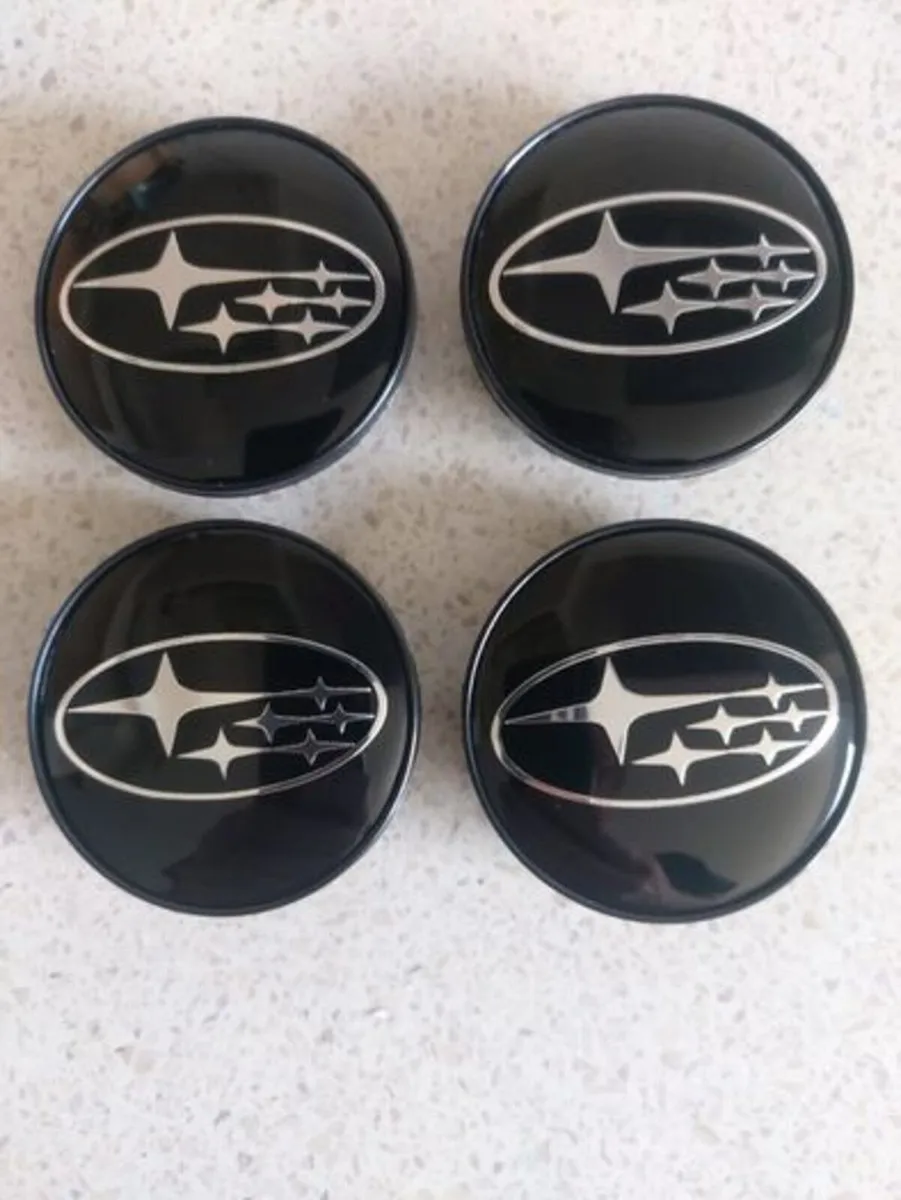 Subaru Centre Caps- Free Post - Image 1