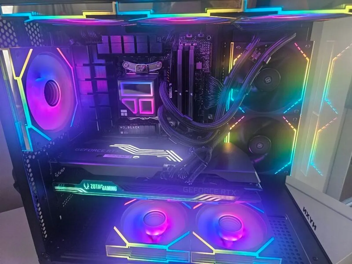 High End Gaming PC - AMD Ryzen 9850x3d, 32GB ddr5, Nvidia RTX, 1TB nvme ssd, 1440p/4K- gaming pc - Image 2