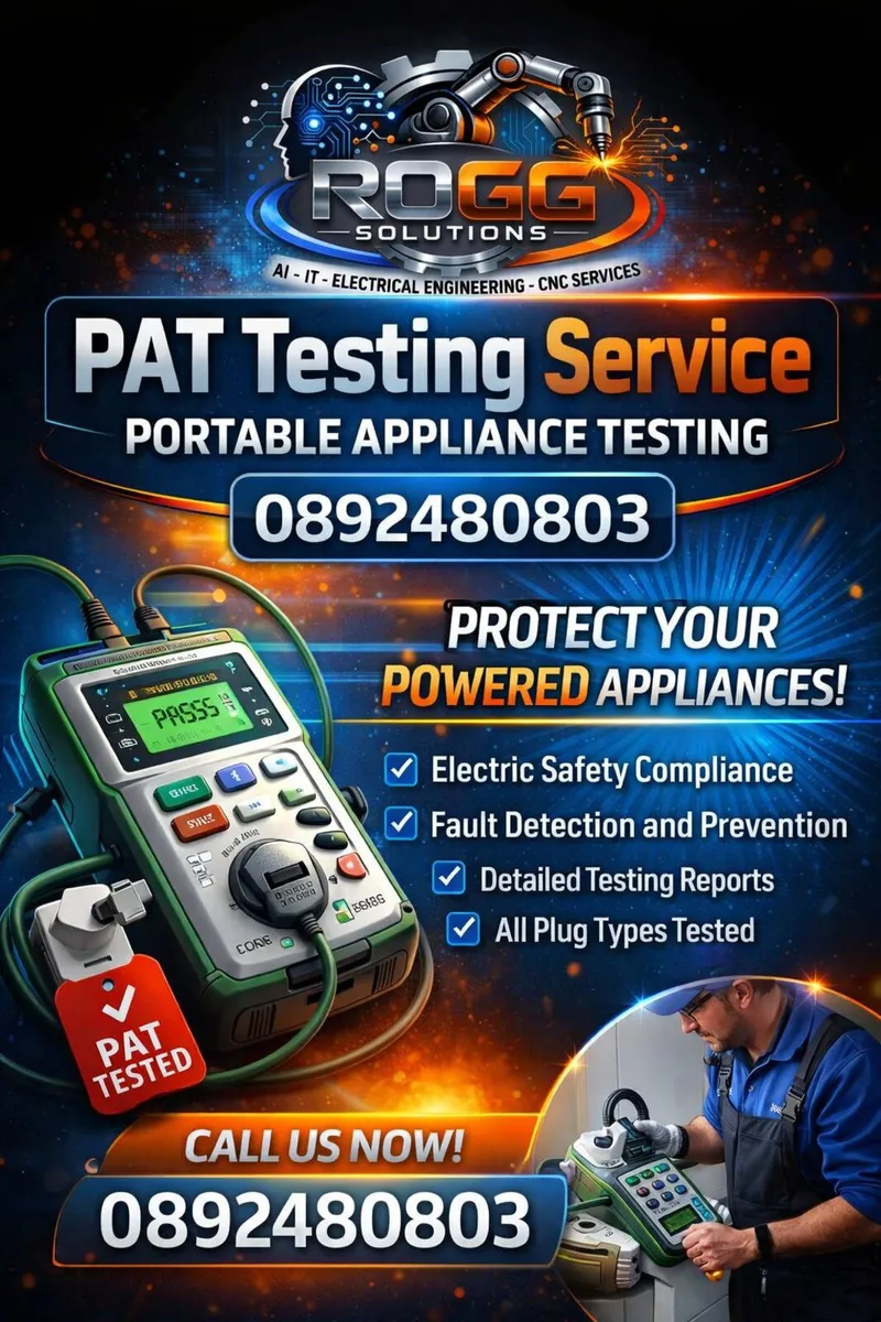 PAT (Portable Appliance Testing) With Cert