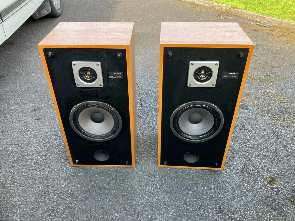 Sony E30 home Hifi speakers - Image 2